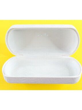 Oakley Sunglasses Case Hard Clam Shell White  – Eye Glass Case – EUC